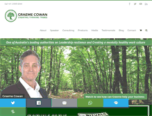 Tablet Screenshot of graemecowan.com.au